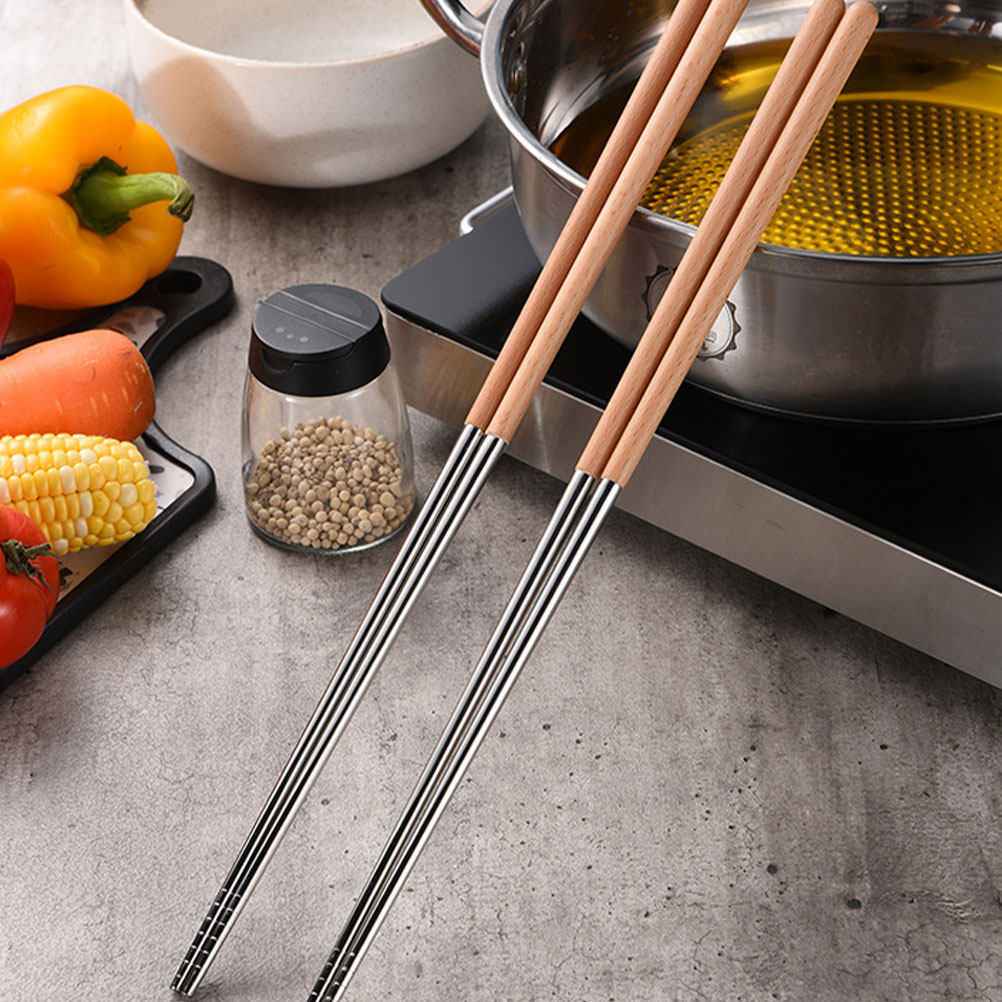 2Pairs Rust Proof Stainless St - Camping Cooking Noodles 评论和价格