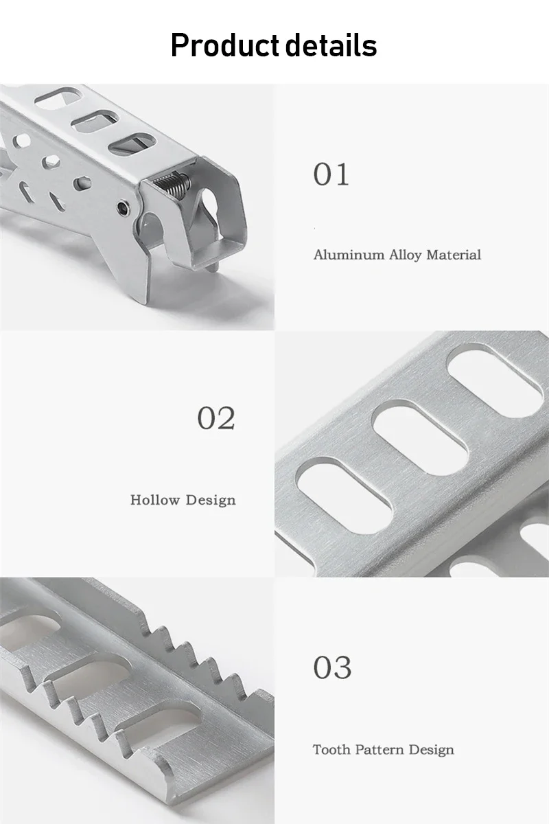 Aluminium Anti-hot Alloy Clip  - Camping Cooking Utensil Holder 评论和价格