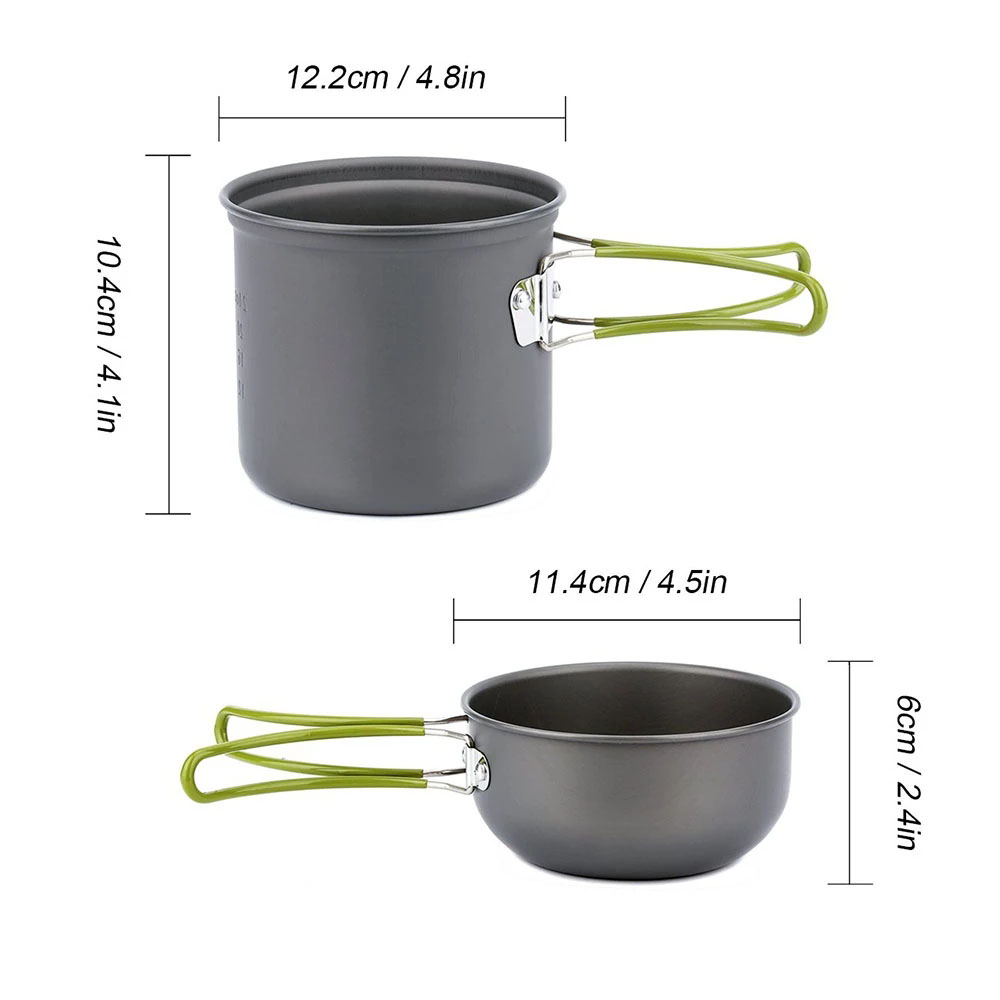 Camping Cookware Kit with Stov - Camping Cooking Recipes 评论和价格