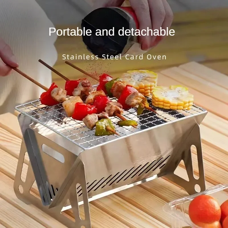 Portable Folding Barbecue Gril - Camping Cooking Tripod 评论和价格