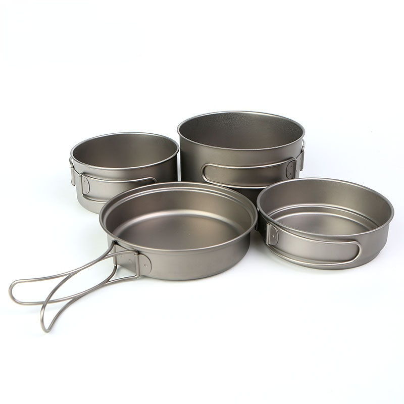 650ml or 1050ml Set Pot Combin - Camping Cooking Noodles 评论和价格