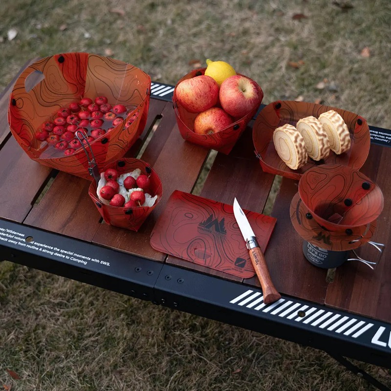 Foldable Camping Tableware Por - Camping Cooking Recipes 评论和价格