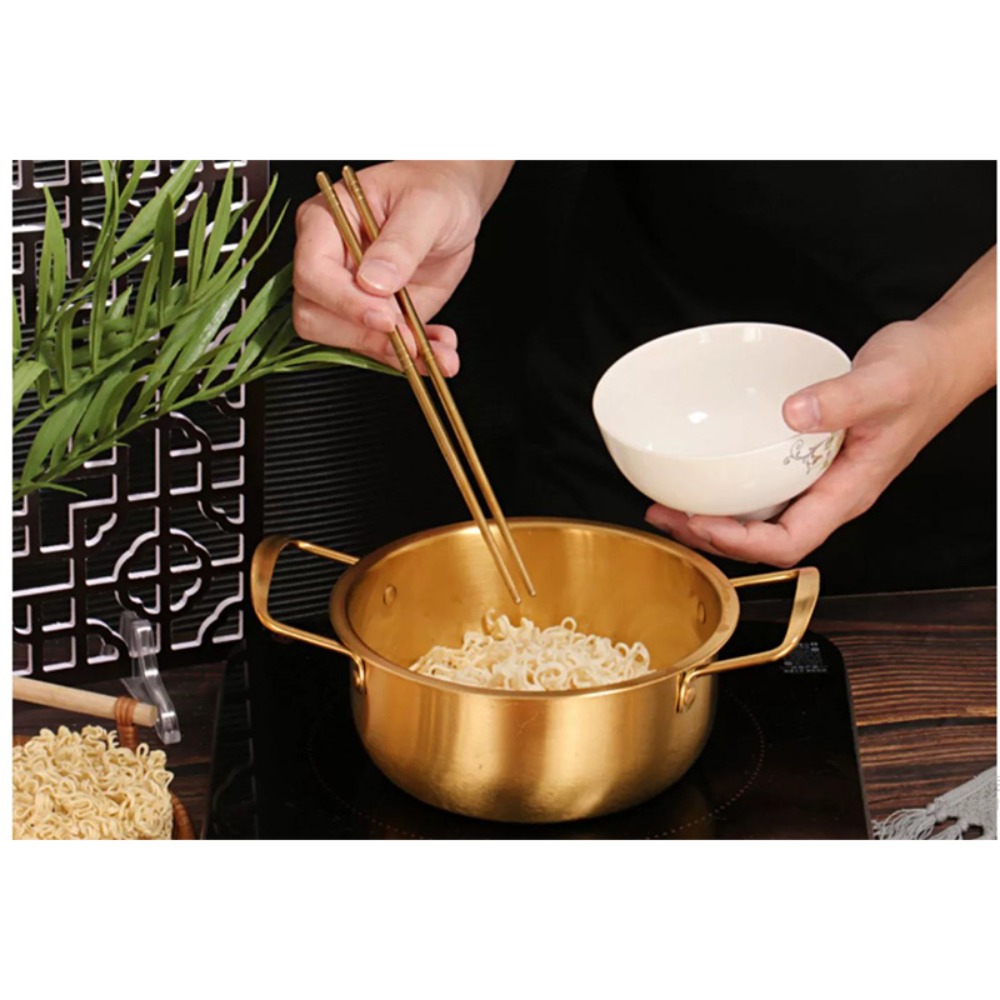 Stainless Steel Korean Ramen P - Camping Cooking Noodles 评论和价格